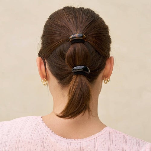 Black & Tort Cloud Cuffs