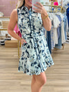 Floral Belted Dress