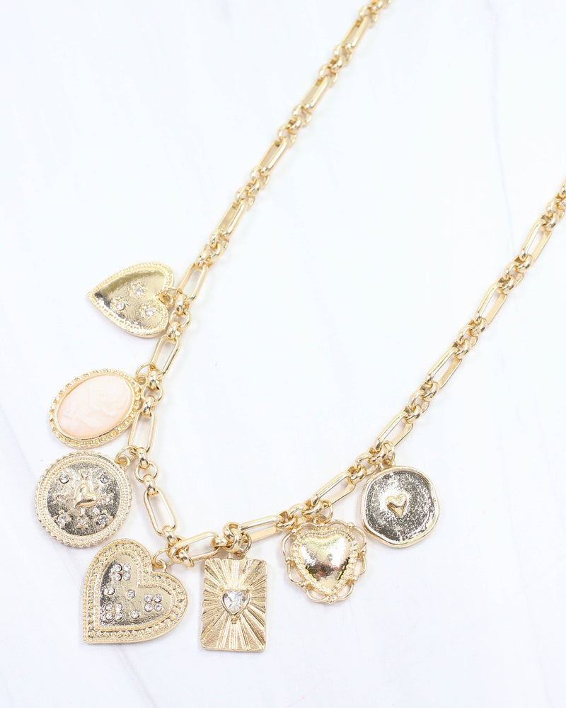 Henley Heart Charm Necklace