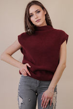 Burgundy Sweater Vest