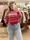 Christmas Motif Sweater