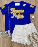 Geaux Pokes Sequin Tee
