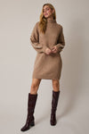 Tan Sweater Dress