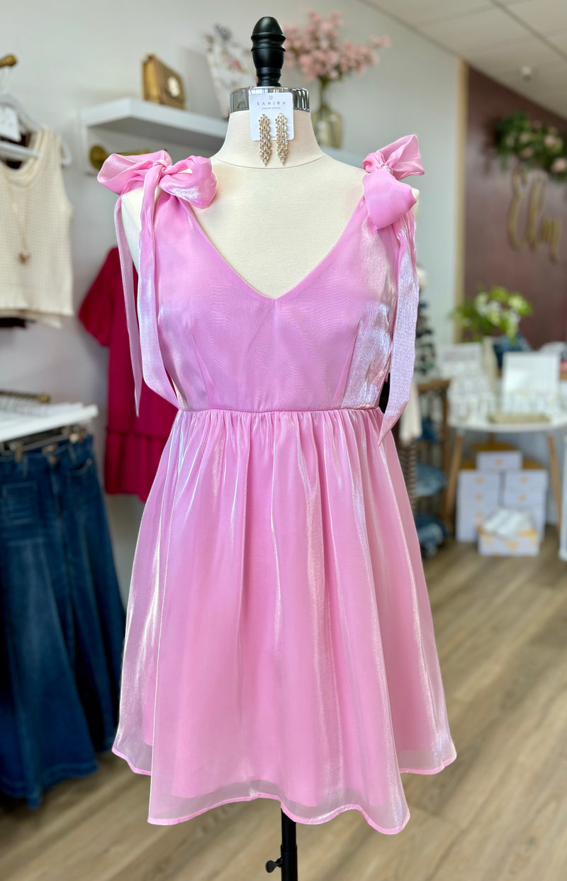 Pink Babydoll Dress