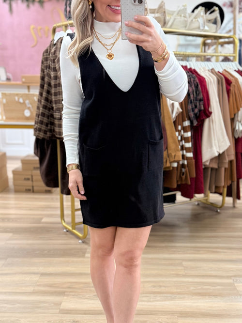 Black Sweater Dress