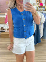 Sleeveless Sweater Vest