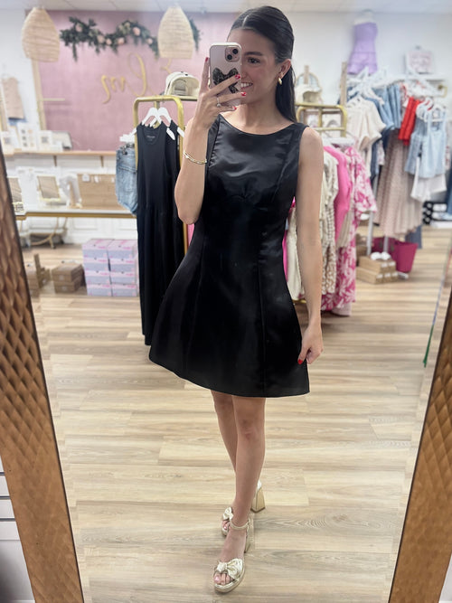 Black A-Line Dress
