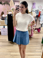 Solid Ribbed Top