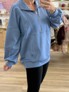 1/4 Zip Pullover Sweatshirt
