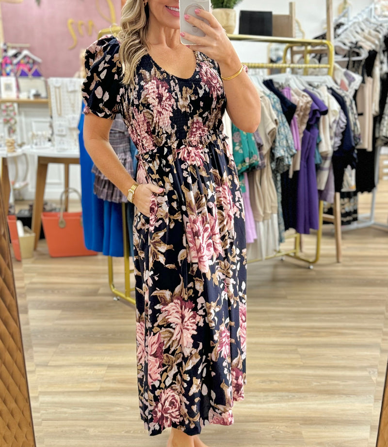 Floral Midi Dress