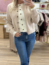 Oatmeal Layered Cardigan