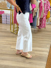 White Wide Leg Denim