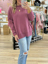 Mauve Oversized Sweater