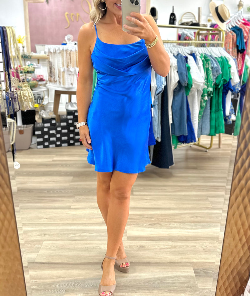 cowl neck satin cami dress Vila - Cowl Neck Satin Cami Maxi Dress - Women - Polyester - 44 EU