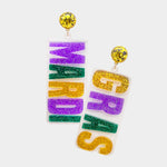 Mardi Gras Earrings