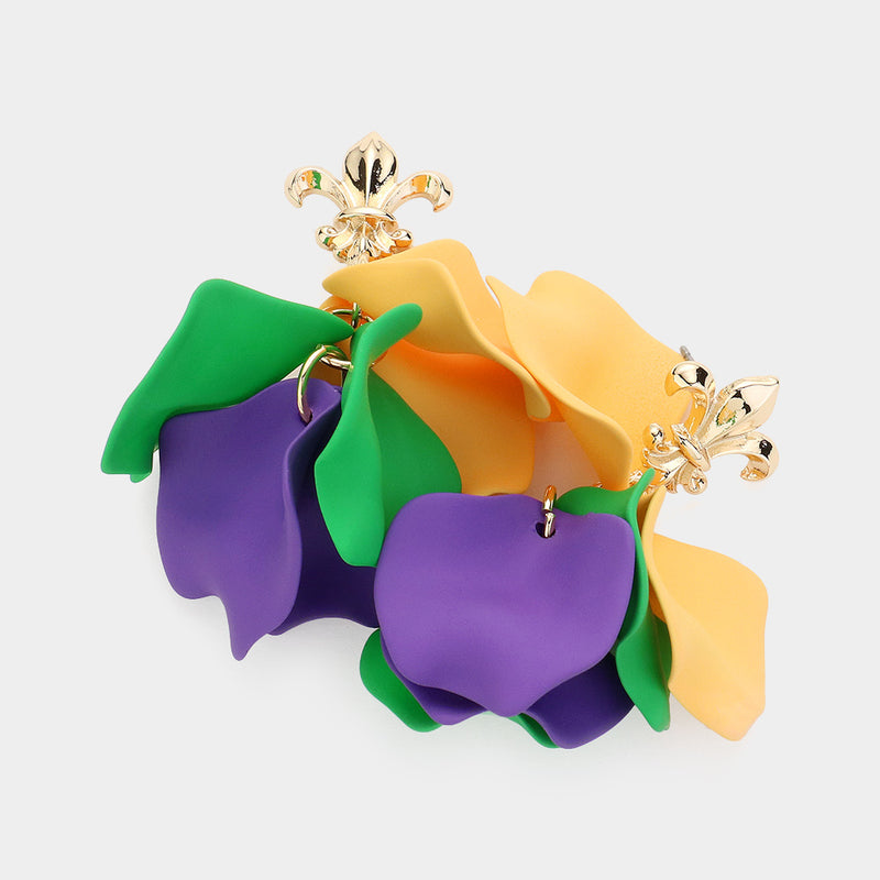 Mardi Gras Earrings