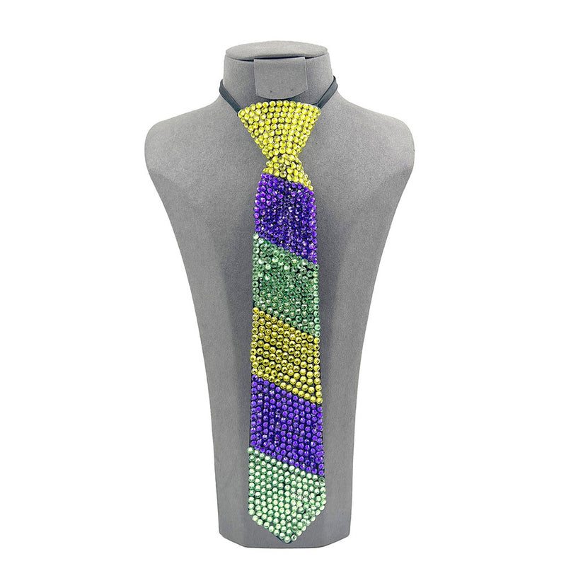 Mardi Gras Tie/Necklace