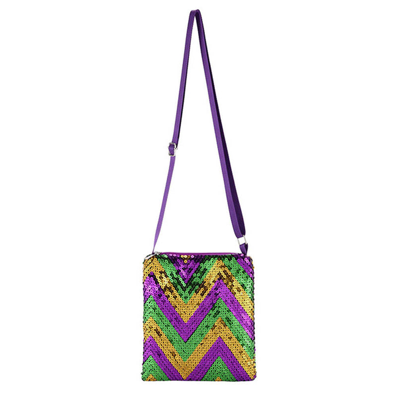 Mardi Gras Crossbody Bag