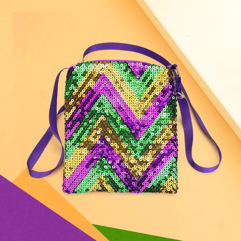 Mardi Gras Crossbody Bag