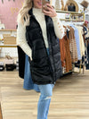 Black Puffer Vest