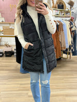 Black Puffer Vest