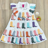 QOS Cowboy Boots Dress