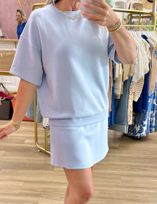 Blue Scuba Top