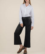 Kut-Meg Black Coated Denim