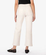 Kut- Ecru Crop Pant