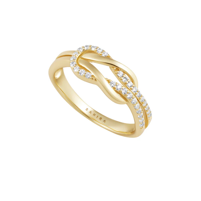Rylynn CZ Knot Ring