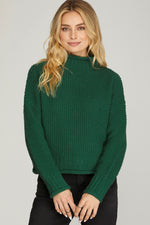 Mock Neck Sweater