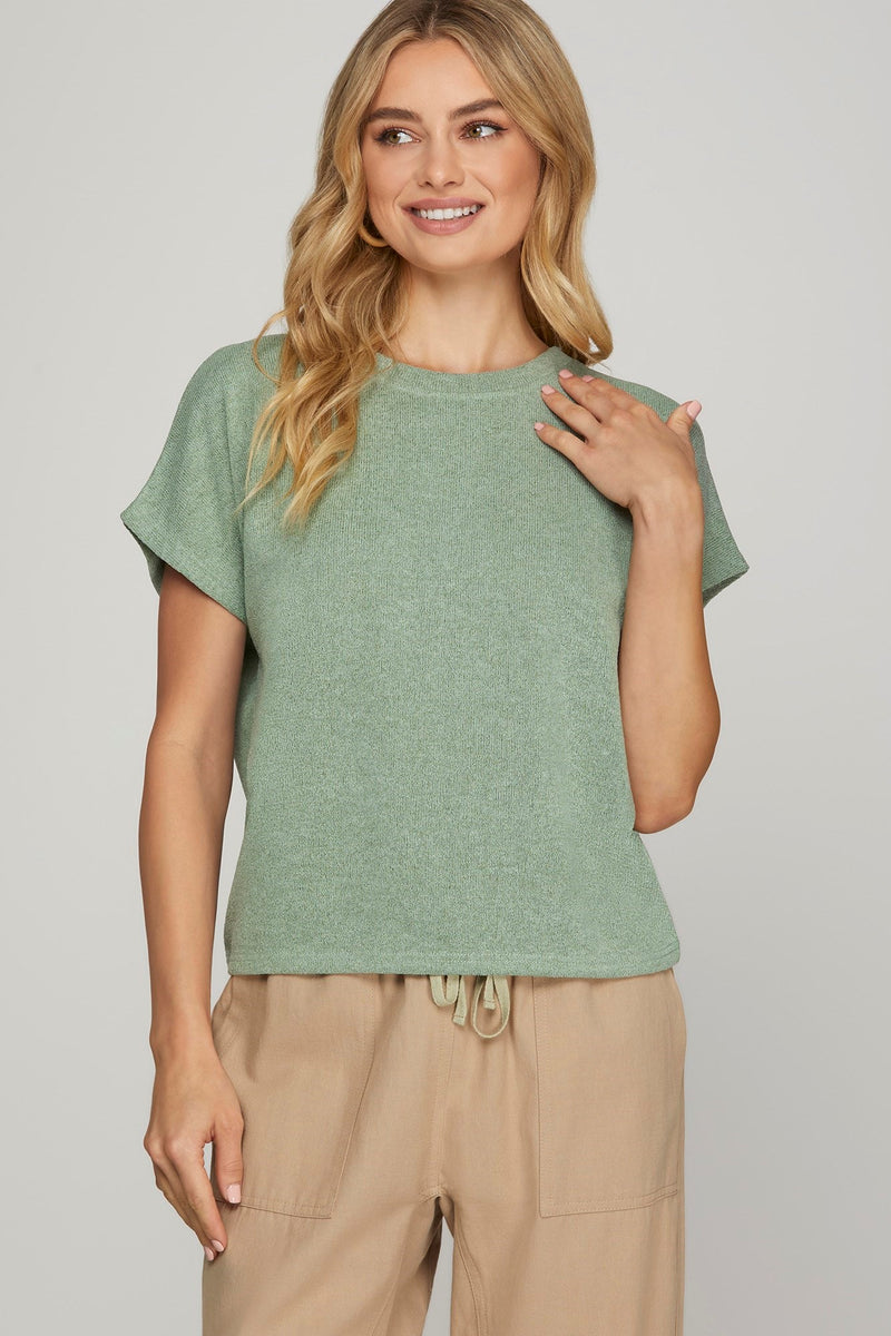 Drop Sleeve Solid Top