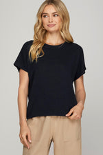 Drop Sleeve Solid Top