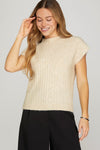Solid Ribbed Top