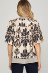 Bubble Sleeve Top