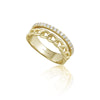 Jolene CZ Chain Ring