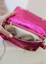 Fuchsia Crossbody Purse