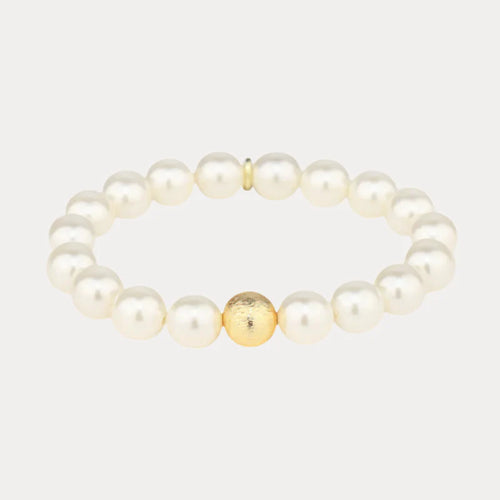 BuDhaGirl Pearl Mala Bracelet