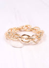 Mason Link Stretch Bracelet