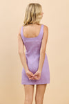 Lavender Denim Dress