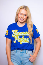 Geaux Pokes Sequin Tee