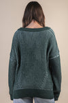 Forest Green Oversized Sweater