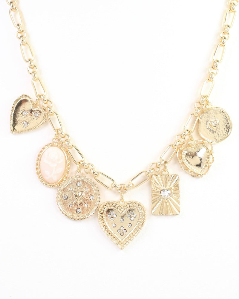 Henley Heart Charm Necklace