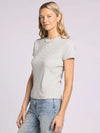 T&S Cream Navy Tee