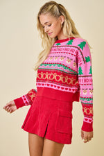 Christmas Motif Sweater
