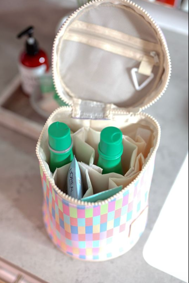 Barrel Organizer Toiletry Bag