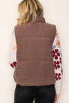 Brown Corduroy Vest