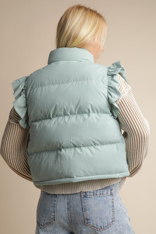 Sage Puffer Vest