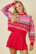 Christmas Motif Sweater