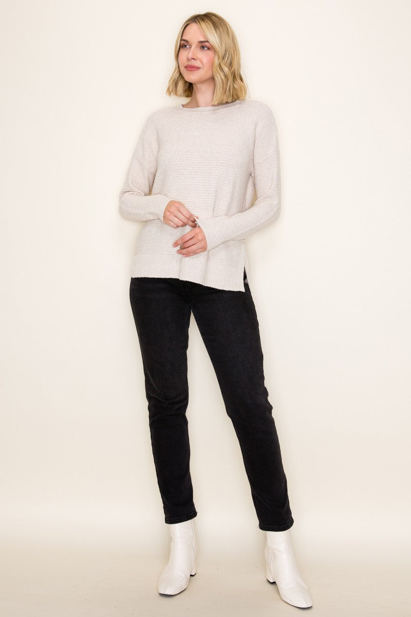 Long Sleeve Solid Sweater